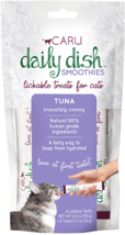 CARU Daily Dish Smoothies Lickable Treats for Cats Tuna 2oz - $10.46