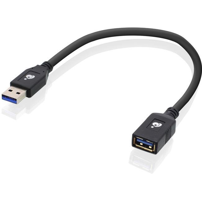 IOGEAR USB 3.0 Extension Cable Male to Female 12 Inch