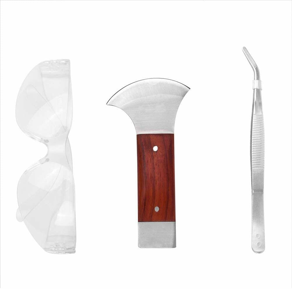 Stained Glass Tool Kit Set of 16 Pieces Pliers Cutters Mallet Complete