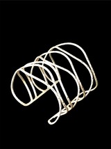 Silver tone Cuff  bracelet fashion jewelry for women - $15.00