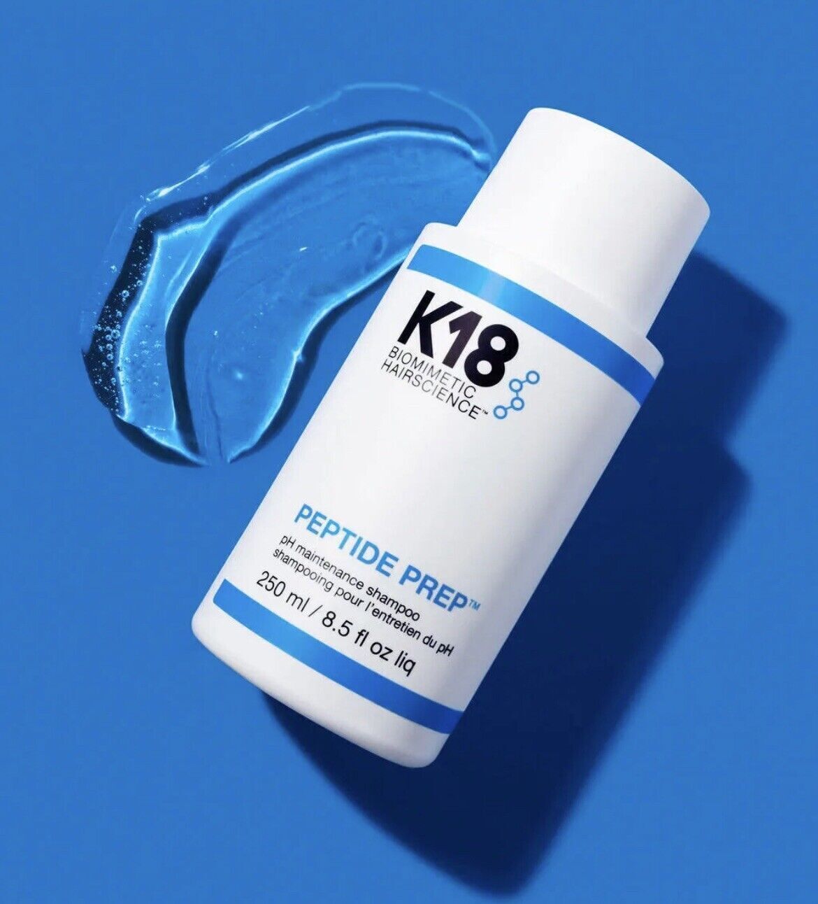 K18 PEPTIDE PREP pH Maintenance Shampoo 8.5 fl oz / 250 ml  ~New