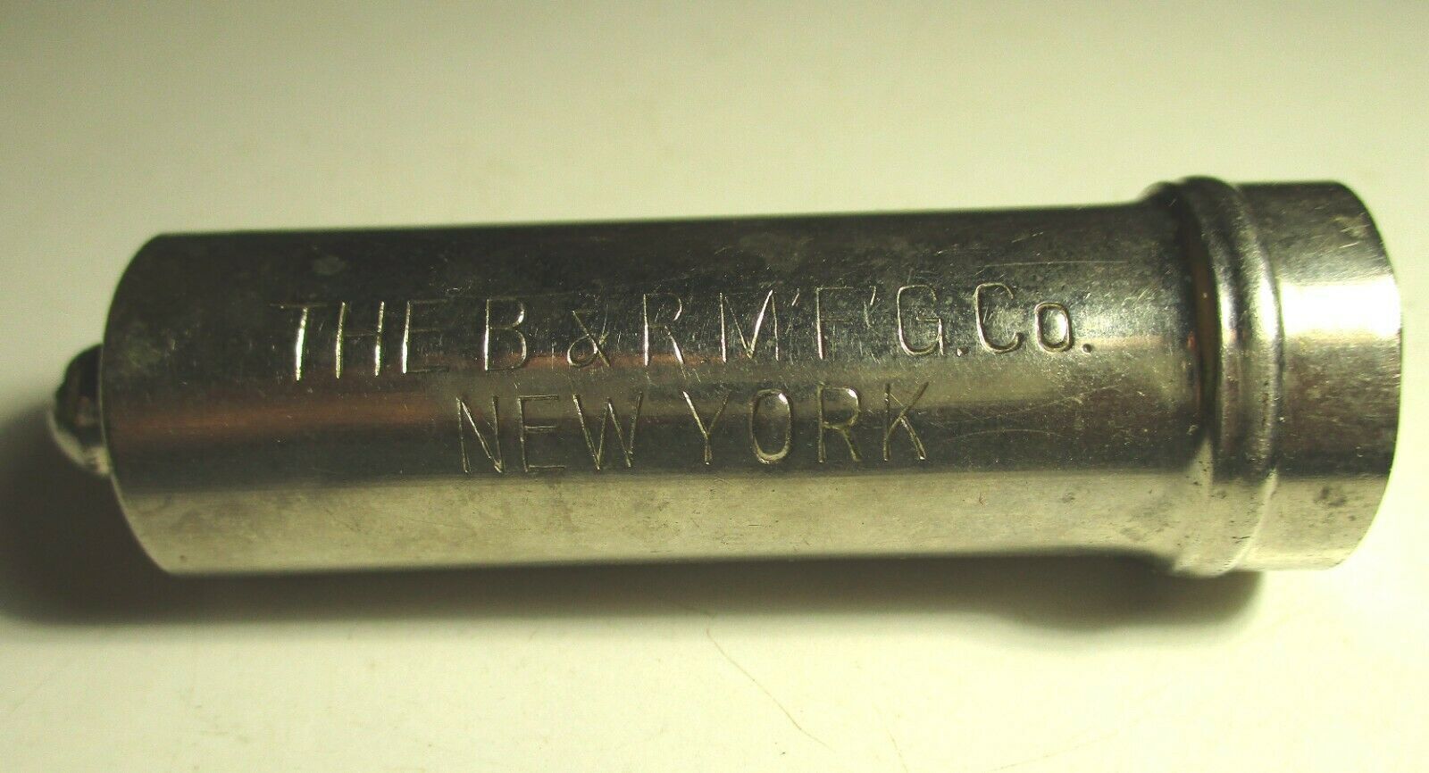 Vintage The B&R MFG.Co.New York Brass Chrome Plated Holds 5.00 Dime