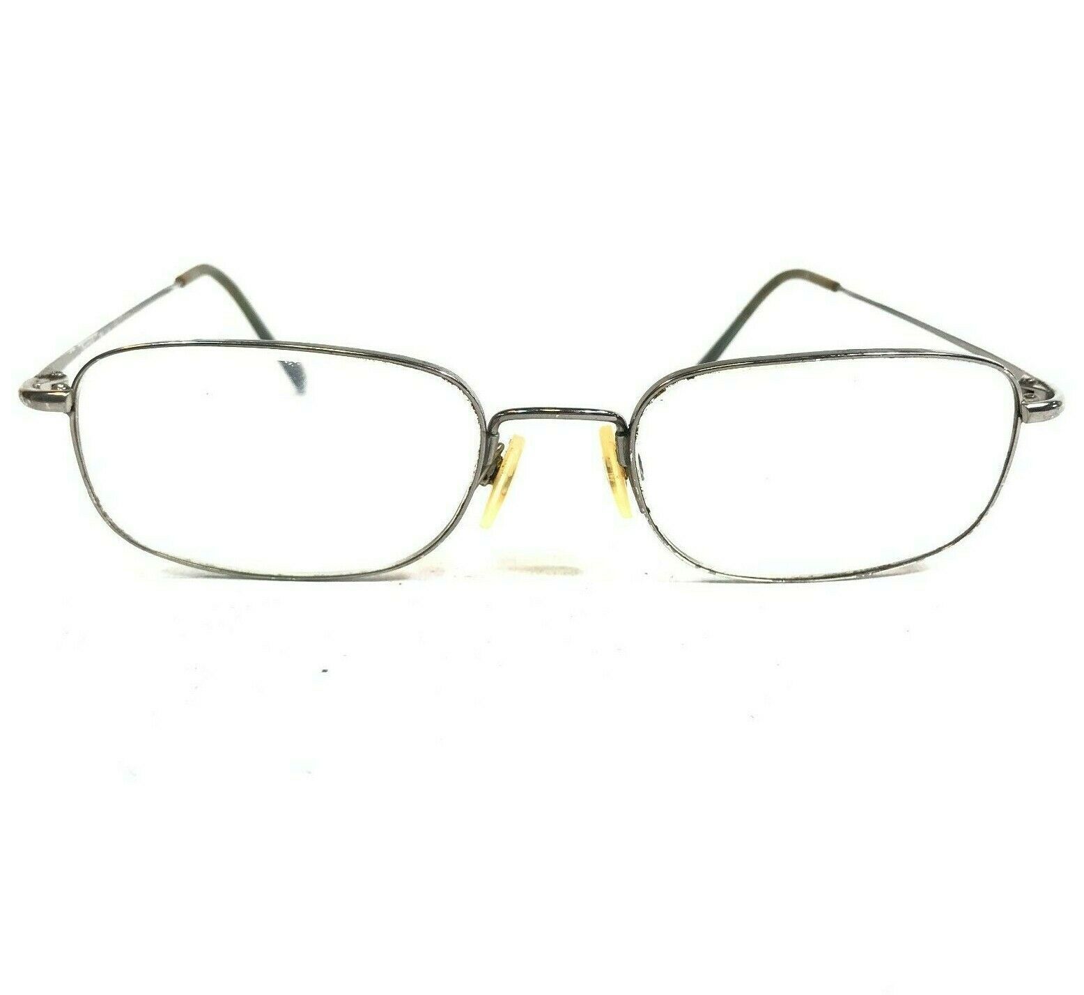 Luxottica Memorize 6502 3001 Eyeglasses Frames Grey Silver Rectangular ...