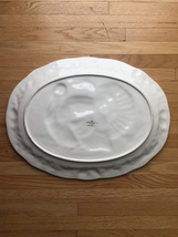 Vintage White Himark/Chesapeake Oval Turkey Serving Platter image 6