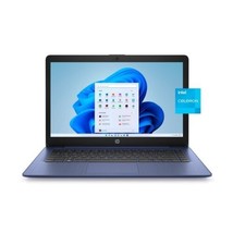 HP 14&quot; PC Laptop | Celeron N4000 4GB/64GB | Windows 10 | Blue | Brand New - $289.88