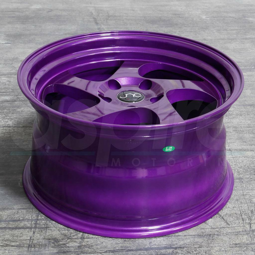 17x9 Jnc 034 5x100 25 Candy Purple Wheel Rims Set4 Wheels 