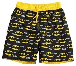 Batman Dc Comics UPF-50+ Bathing Suit Swim Trunks Nwt Boys Sizes 4, 5-6 Or 7 - $16.26