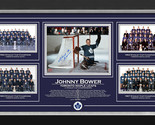 Framed photo johnny bower 4cups autographed 62of67 thumb155 crop