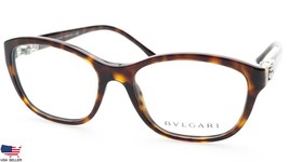 New Bvlgari 4062-B 504 Dark Havana Tortoise Eyeglasses Frame 54-17-140 B40 Italy - $156.80