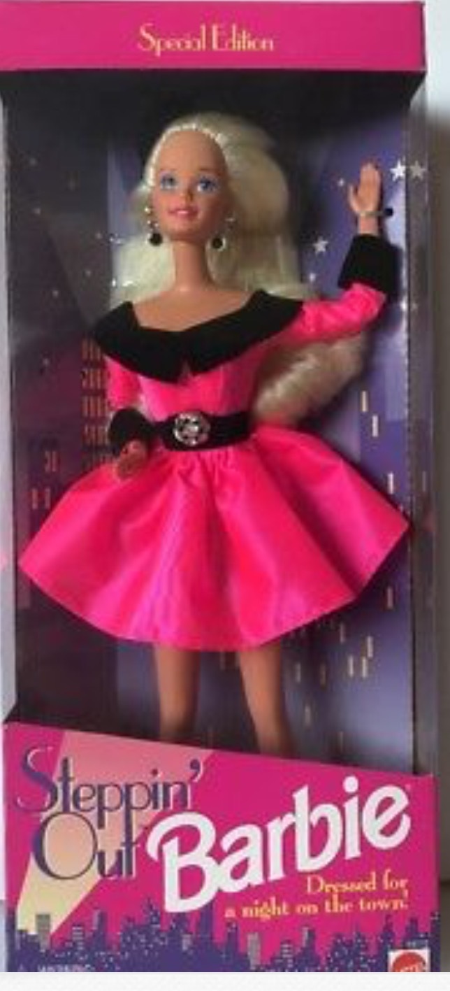 steppin out barbie value