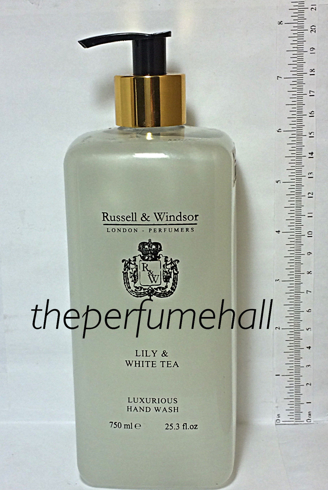 Lily & White Tea Luxurious Hand Wash by Russell & Windsor Perfumers