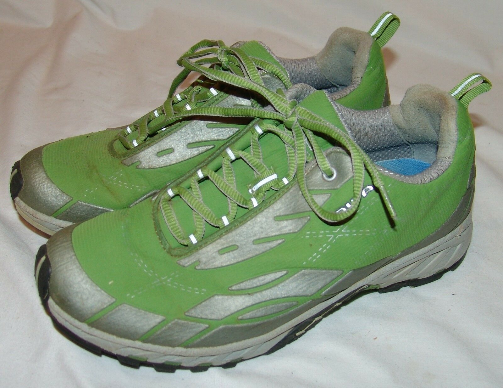 Lowa Lime Green Gray Sneakers Athletic Shoes Womens 7.5 Trail Running ...