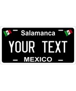 Salamanca Black Mexico License Plate Personalized Car Bike Motorcycle - $10.99 - $18.22