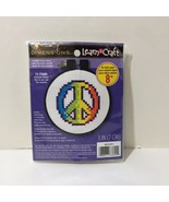 Rainbow Peace Cross Stitch Kit Dimensions 3&quot;  - $7.84