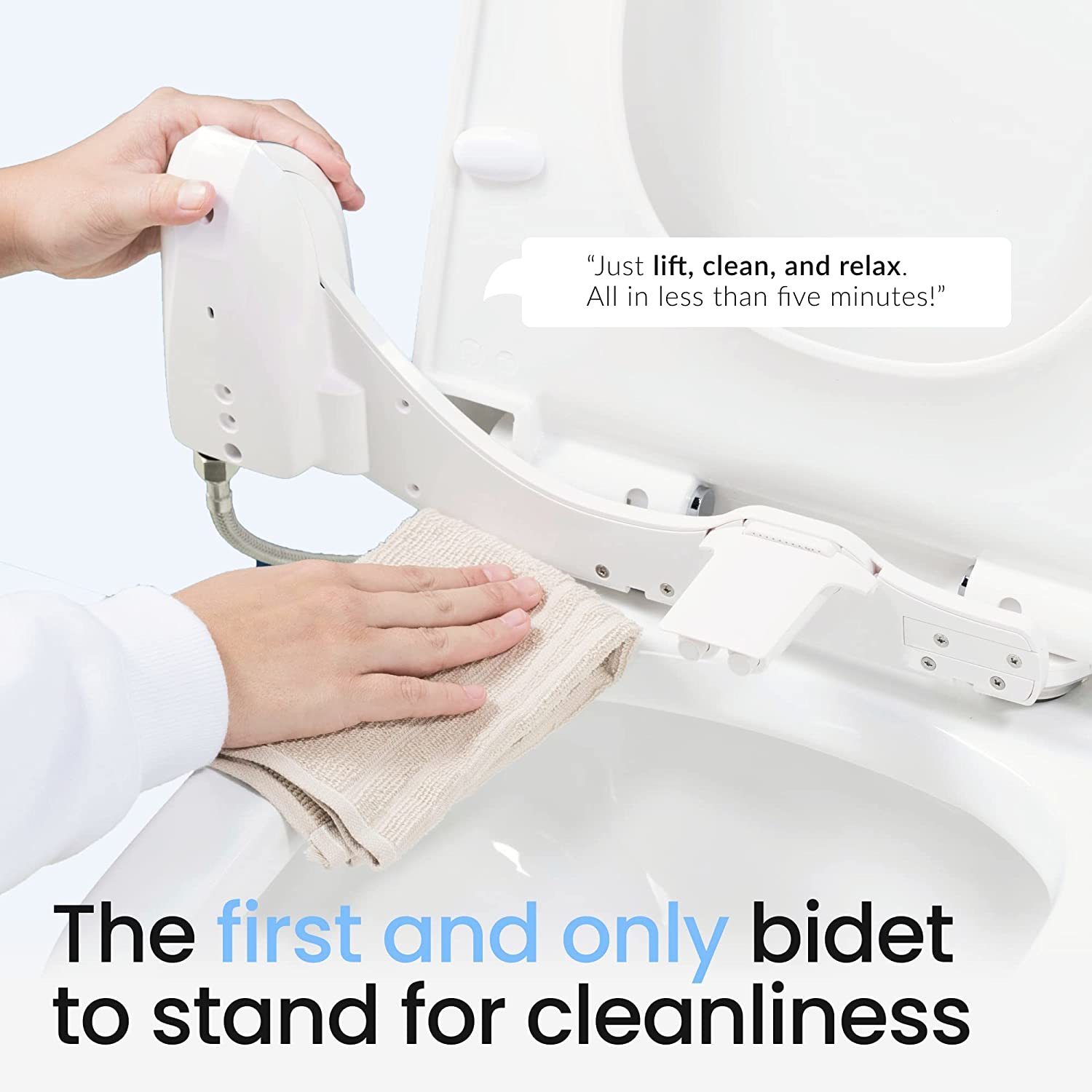 Luxe Bidet Neo 185 Plus NextGeneration Bidet Toilet Seat Attachment