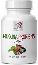 Dopamine Supplements for Men - MUCUNA PRURIENS Extract 350MG - mucuna pr... - $15.63