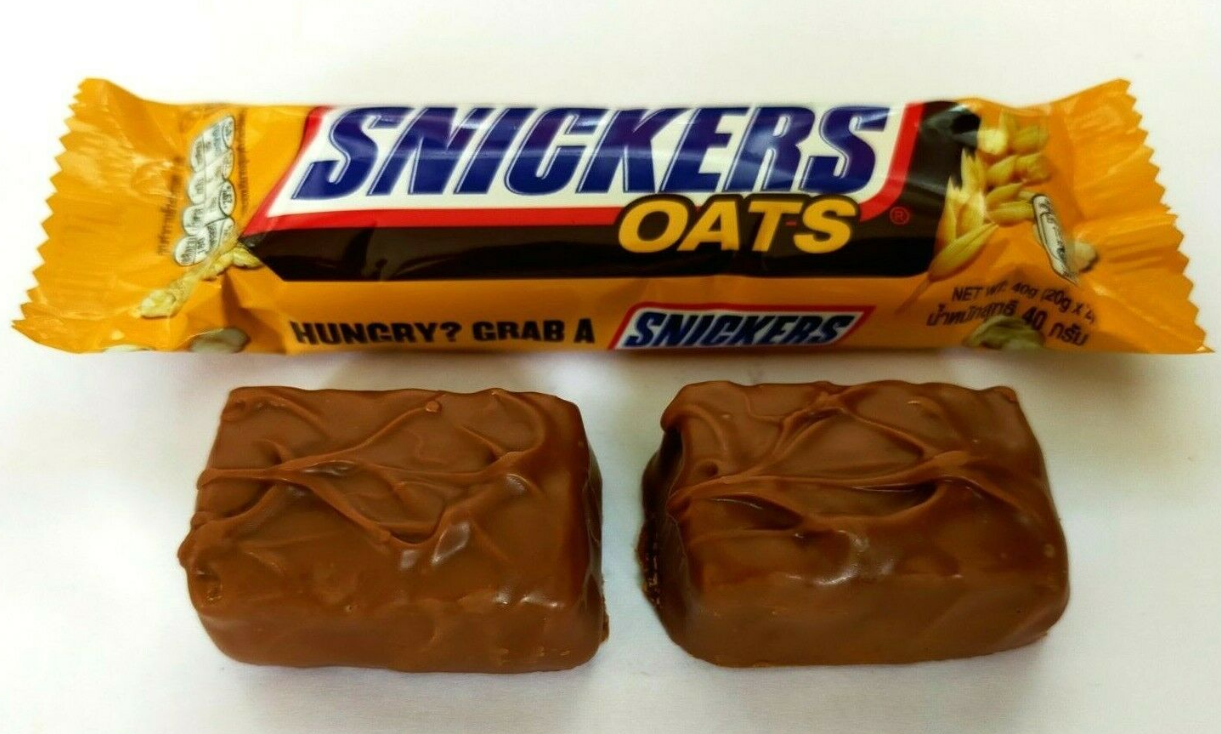 10 X SNICKERS OATS Chocolate Bar 40g FAST SHIPPING