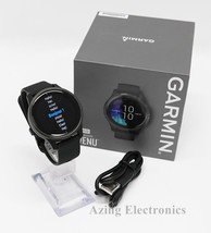 Garmin Venu Amoled GPS Smartwatch - Black with Slate Hardware image 1