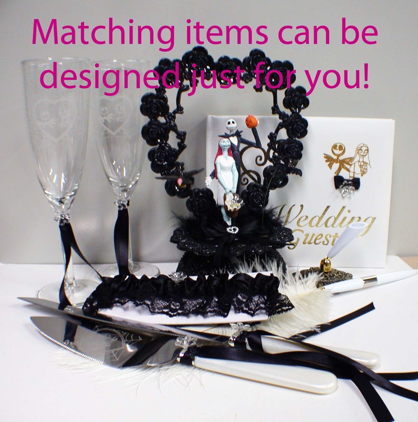 Nightmare Before Christmas Wedding Cake Top And 50 Similar Items