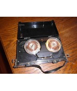 VINTAGE Penney’s 4 TRANSISTOR REEL TO REEL TAPE RECORDER FOR PARTS OR RE... - $27.72