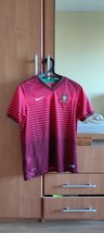 Portugal Nike World Cup 2014 home football soccer jersey boys L 147-158 - $17.00