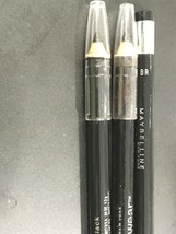 Pack of 3 NEW Maybelline Express Wear Ebony Black 0.04oz- No brush at the end - $14.00