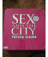 SEALED SEX IN THE CITY TRIVIA GAME IN PINK TIN - $36.00