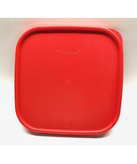 4 Pieces Tupperware Modular Mates Square Seal Red Colour New Set - $25.82