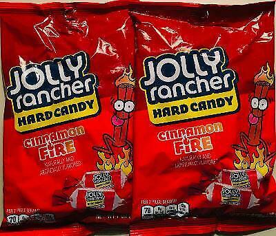 2pk CINNAMON FIRE JOLLY RANCHER Hot Hard Candy 7 Oz. *~ FAST FREE ...