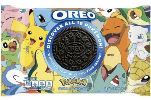 Pokemon Oreos Limited Edition 25th Anniversary IN HAND READY TO SHIP sealed