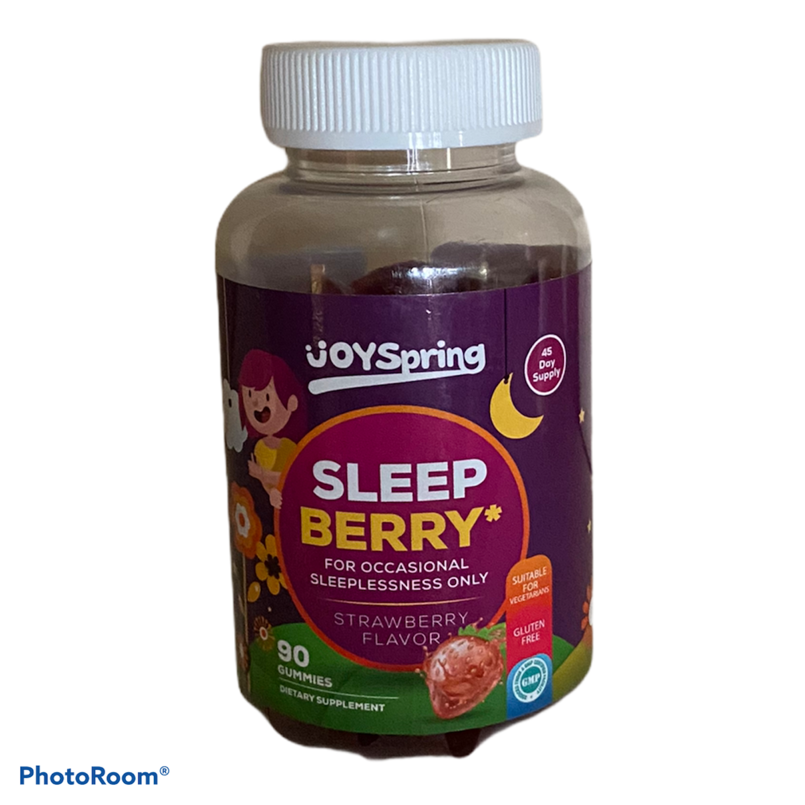 JOY Spring SLEEP BERRY melatonin 5mg for occasional sleeplessness 90 ct gummies
