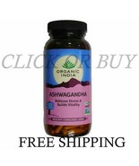 Organic India Ashwagandha 250- Capsules Bottle Health Supplement Builds ... - $22.76