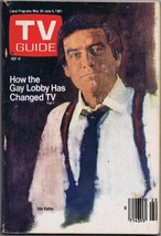 ORIGINAL Vintage TV Guide May 30 1981 NO LABEL Dan Rather