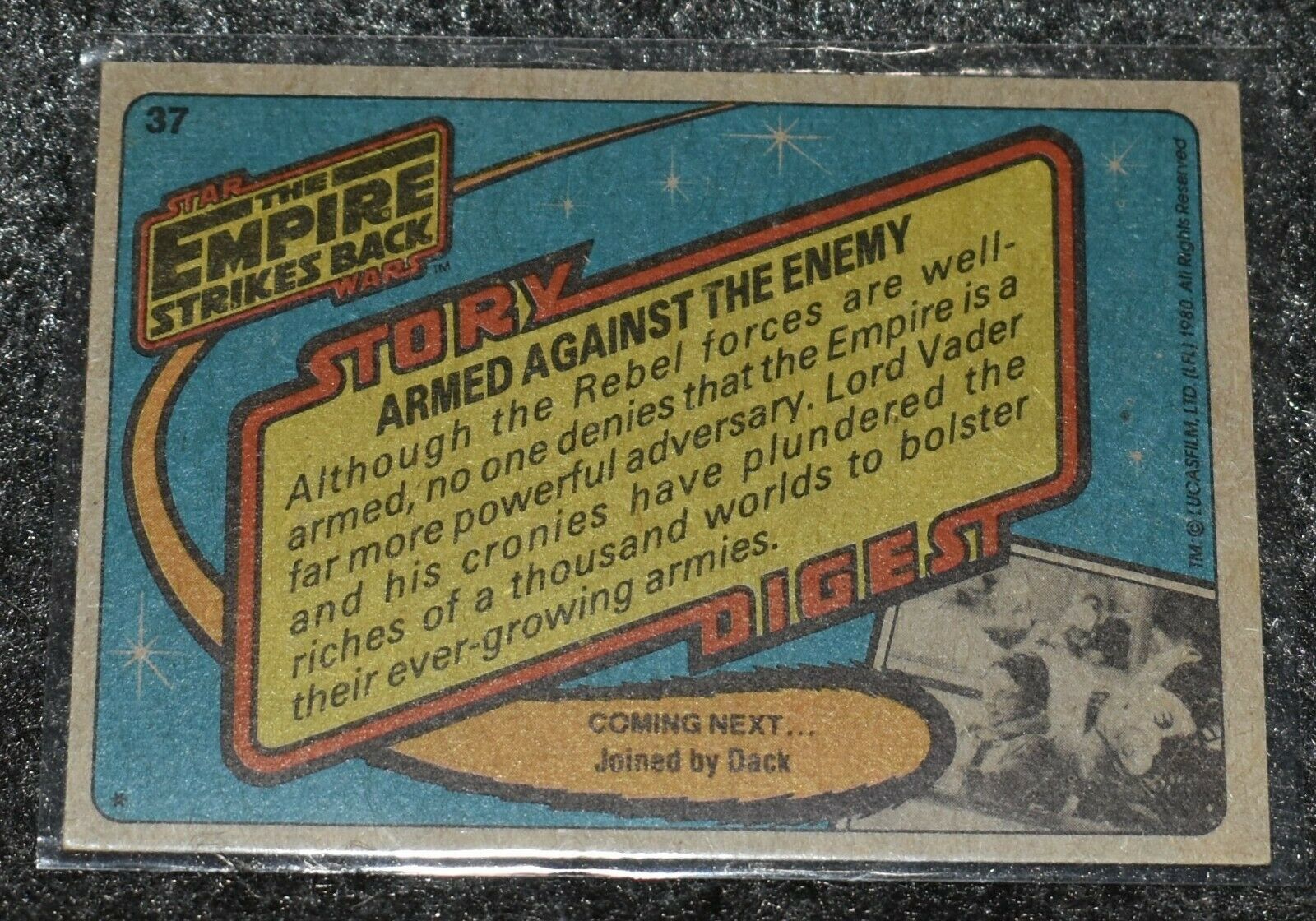 star wars empire strikes back cards