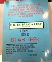Files Magazine Focus On Complete Guide To Star Trek John Peel Book Three - $12.16