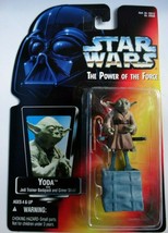 1995 Star Wars POTF Yoda Jedi Trainer Backpack and Gimer Stick Action Fi... - $15.00