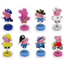 Pink Pig Birthday Cake Topper (Set Of 8pc) 1/4&quot; X 1-1/2&quot; - $10.99