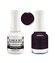 Kiara Sky Matching Gel Polish + Nail Lacquer, Grape Your Attention.5 fl. oz - $17.81