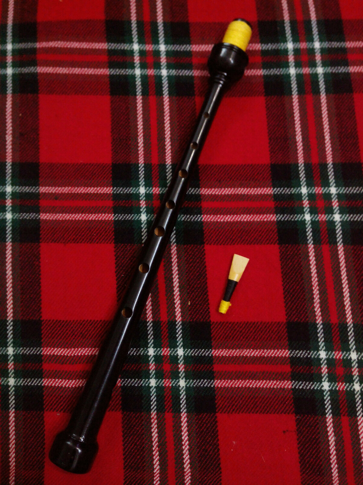 TC Great Highland Bagpipe Pipe Chanter Black Color/Bagpipe Pipe Chanter