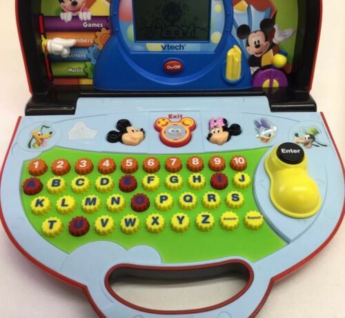 Disney Mickey Mouse Clubhouse Mousekadoer Vtech Laptop Toy interactive ...