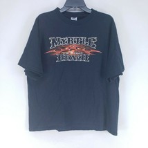 Myrtle Beach Bike Rally T Shirt Unisex Size XL Black Fall 2005 Short Sleeve Tee - $27.55