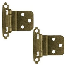 Liberty Hardware H0104AC-AB-O2 3/8" Self Closing Cabinet Hinge 2-Pk *New/Sealed* - $2.95
