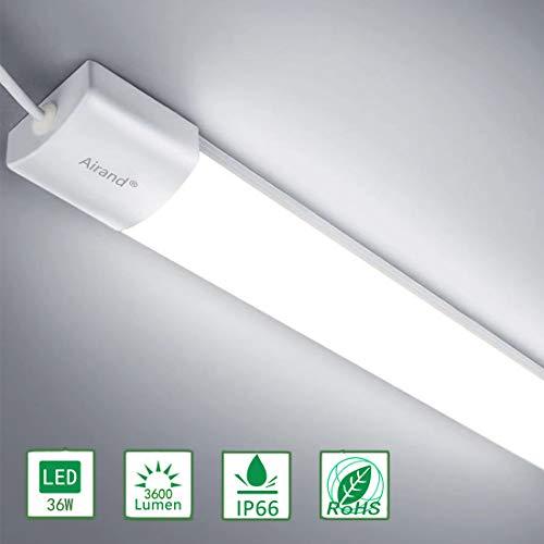 Airand LED Ceiling Light 5000K Garage Shop Light 4FT Flushmount Kitchen Lights C Ceiling Fixtures Airand LED Ceiling Light 5000K Garage Shop Light 4FT Flushmount Kitchen Lights C Ceiling Fixtures