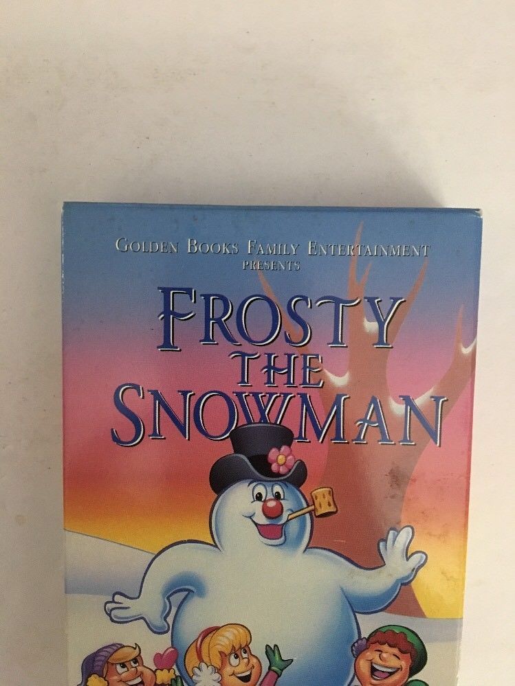Frosty The Snowman(VHS 1993)Golden Books-TESTED-RARE VINTAGE ...