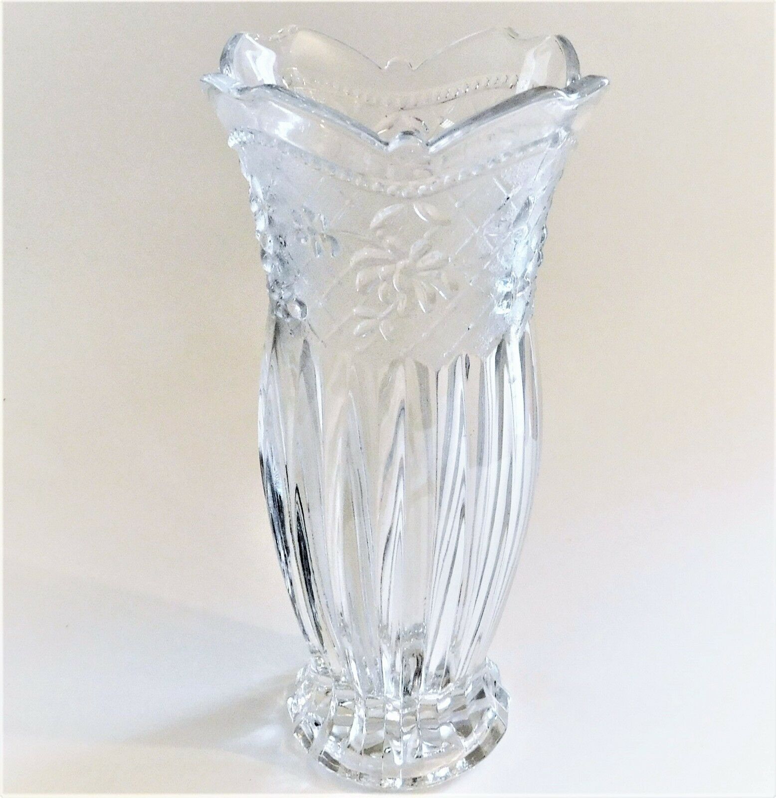 Studio Nova Crystal Floral Vase 8 75 Glass And 12 Similar Items