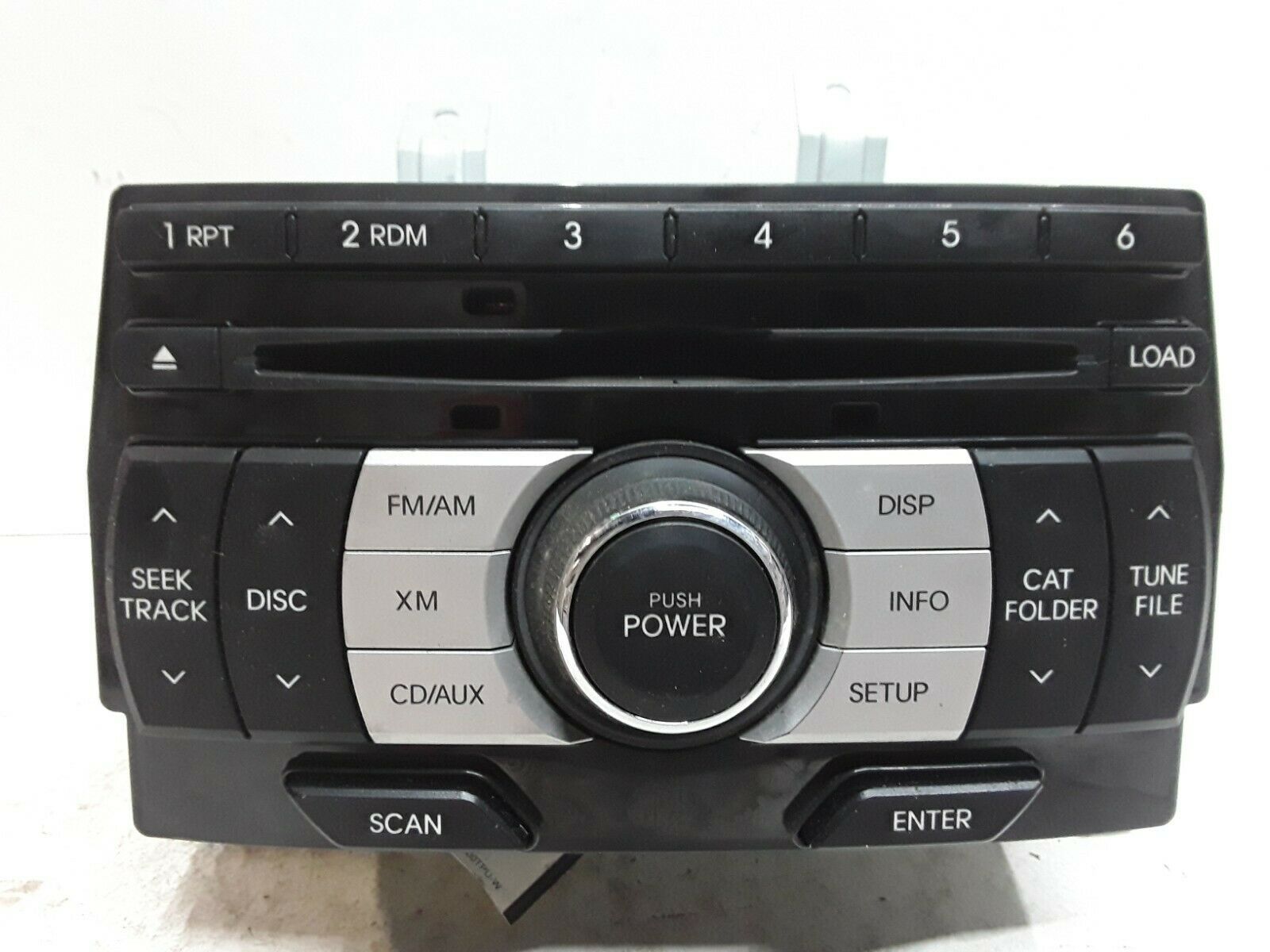 10 2010 Hyundai Genesis Coupe AM FM XM CD radio receiver