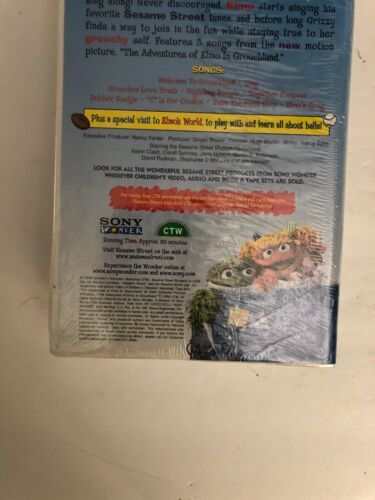 Sesame Street The Adventures of Elmo in Grouchland:Sing and Play(VHS ...