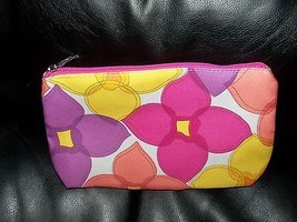 Clinique Flower Cosmetic/Make Up Bag New - $13.28