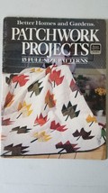 Patchwork Projects Better Homes And Gardens 15 Full Size Patterns 1985 - $4.94