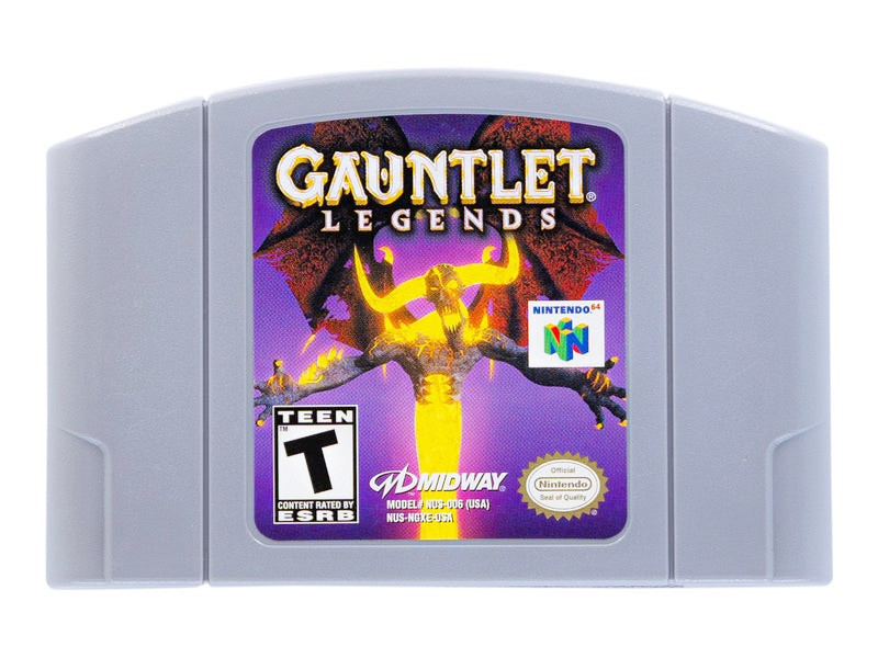 Gauntlet Legends Game Cartridge For Nintendo 64 N64 USA Version